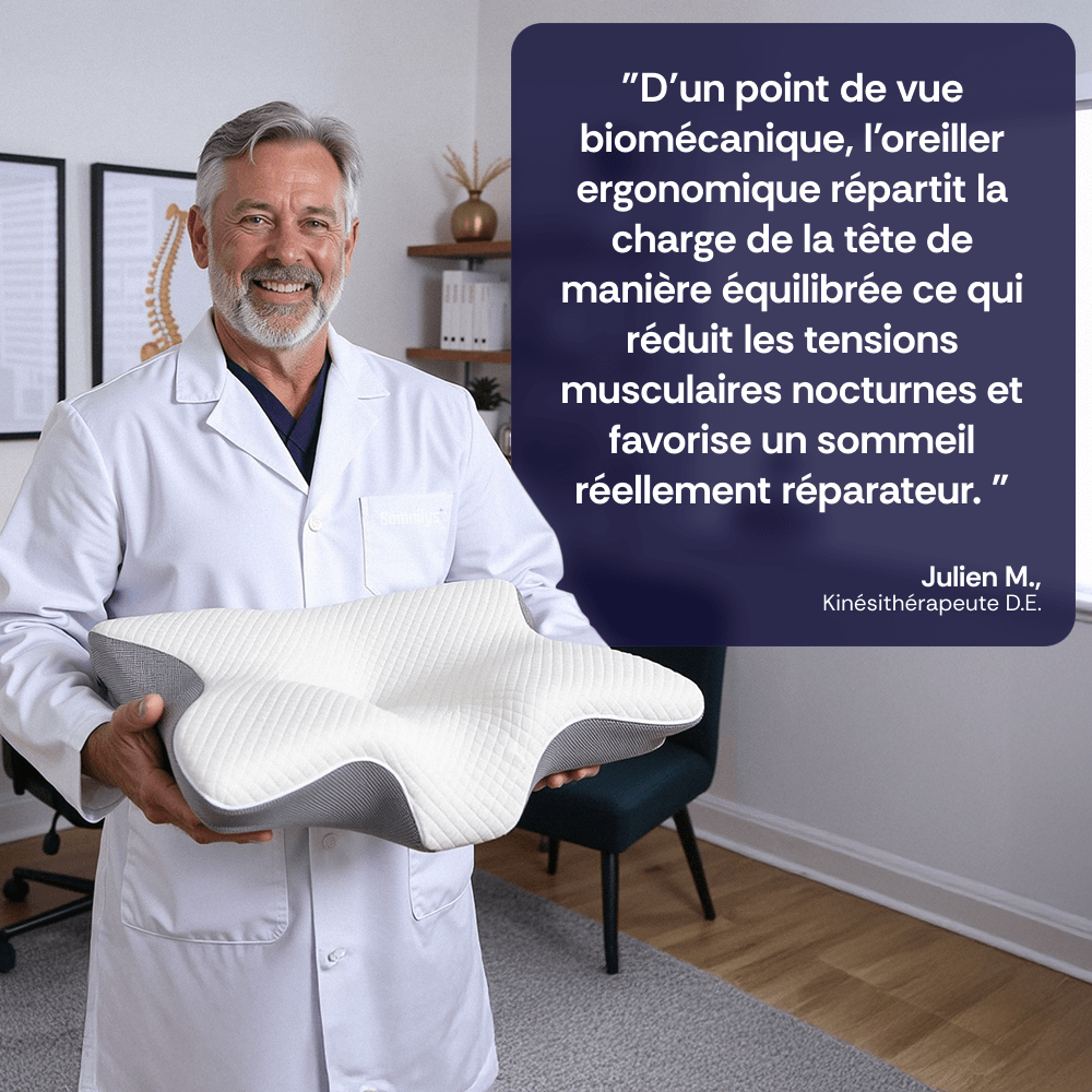 Oreiller Ergonomique Plumea